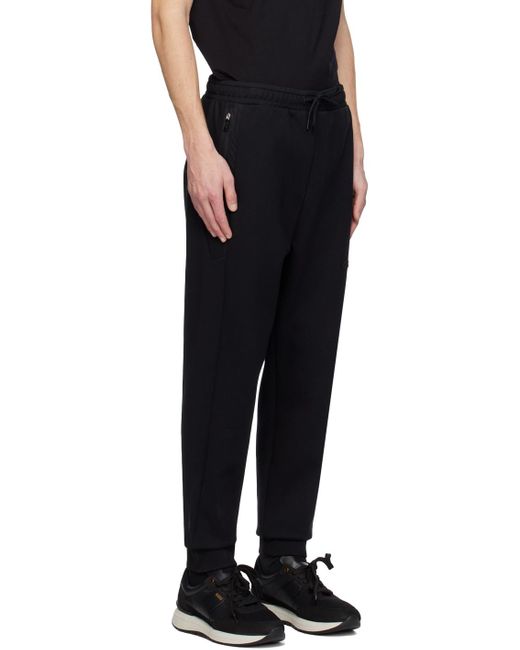 Boss Black Logo-Detail Track Pants for men