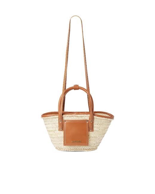 Jacquemus White Logo Shoulder Bag