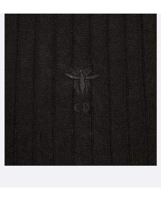 Dior Black Signature Embroidered Bee Pullover