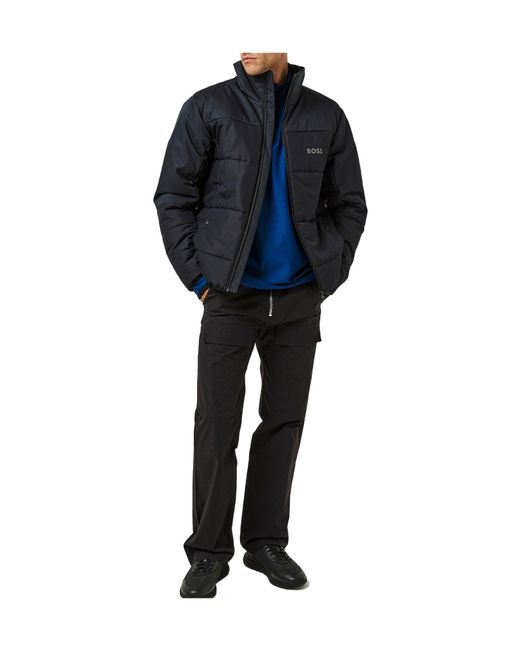 Boss Blue Simple Casual Jacket for men