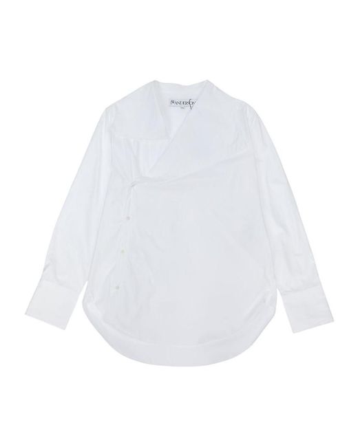 J.W. Anderson White Long Sleeve Shirt