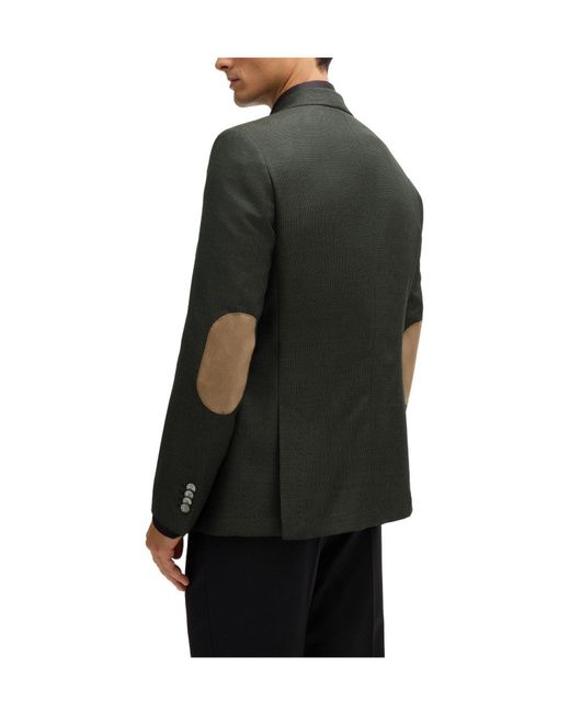 Boss Black Single-Breasted Blazer for men