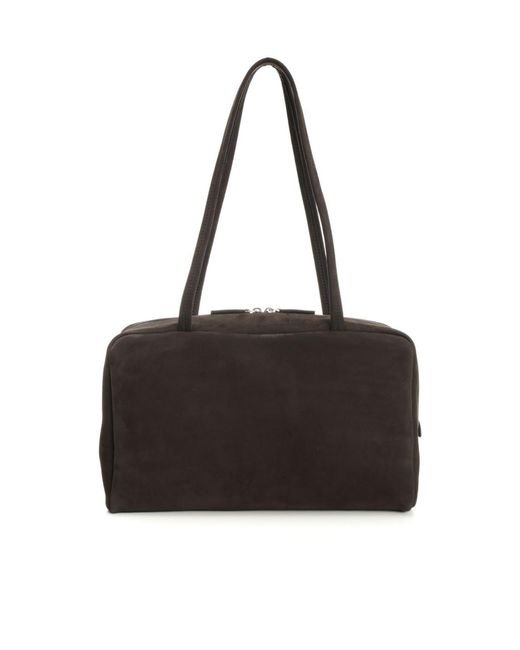 The Row Black Astra Bowling Bag