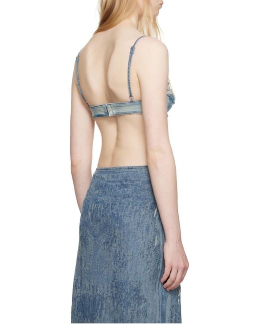 DIESEL Blue De-Ouchy- Denim Top