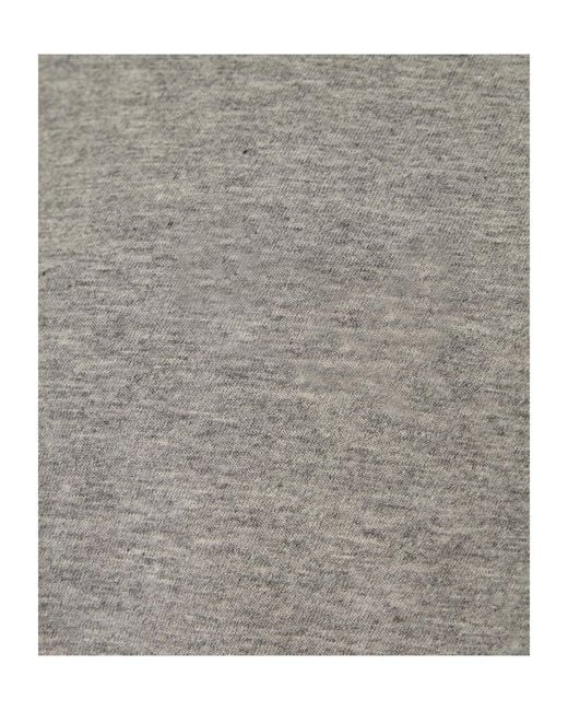 Zegna Gray Crew Neck T-Shirt for men
