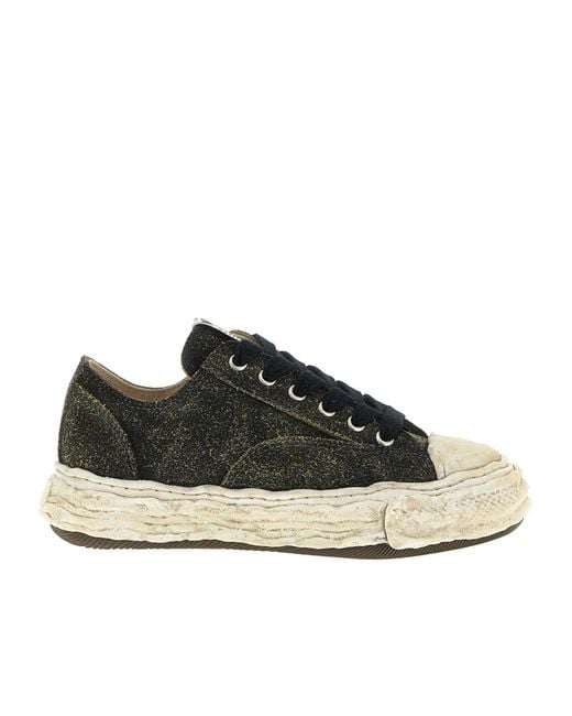 Maison Mihara Yasuhiro Black Peterson 23 Lace-Up Sneakers for men