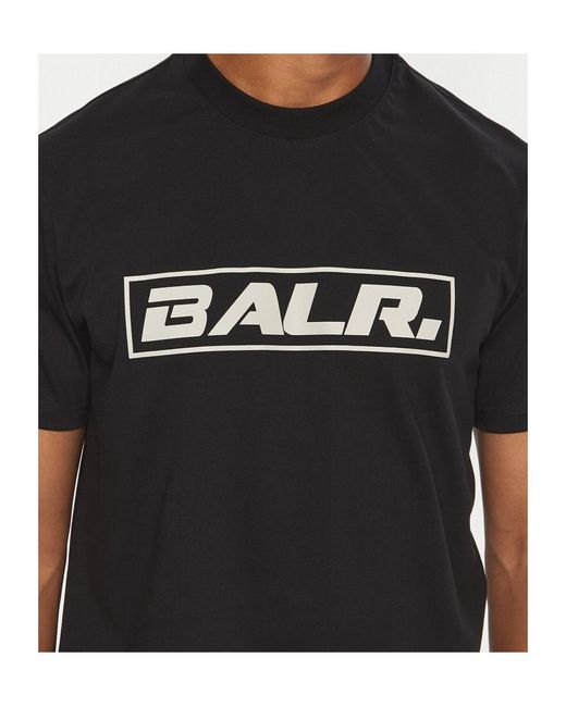 BALR Black Short-Sleeved T-Shirt for men