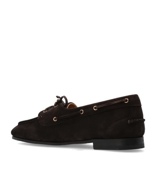 Bally Black Pathy Lace-Up Loafers for men