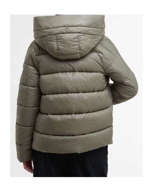 Barbour Gray Olivios Puffer Jacket