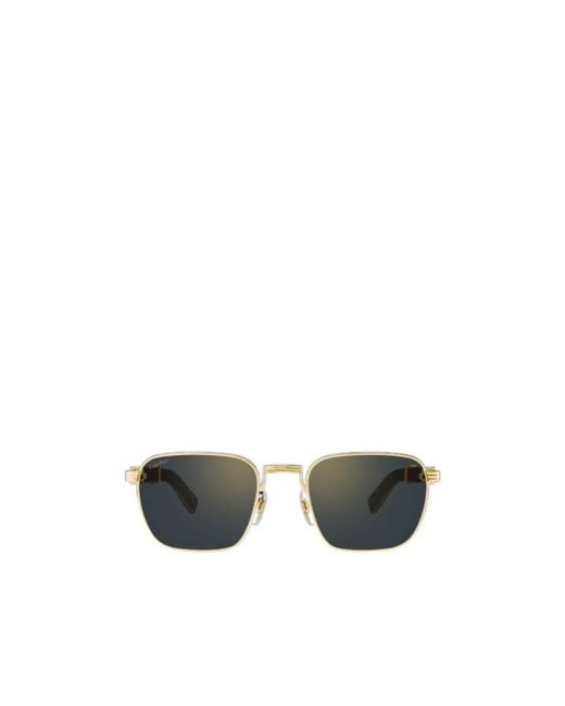 Cartier Multicolor Rectangular Frame Sunglasses for men