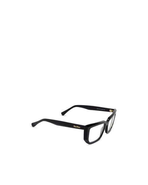 Max Mara White Cat-Eye Glasses