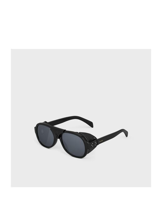 Céline Blue Frame 57 Sunglasses