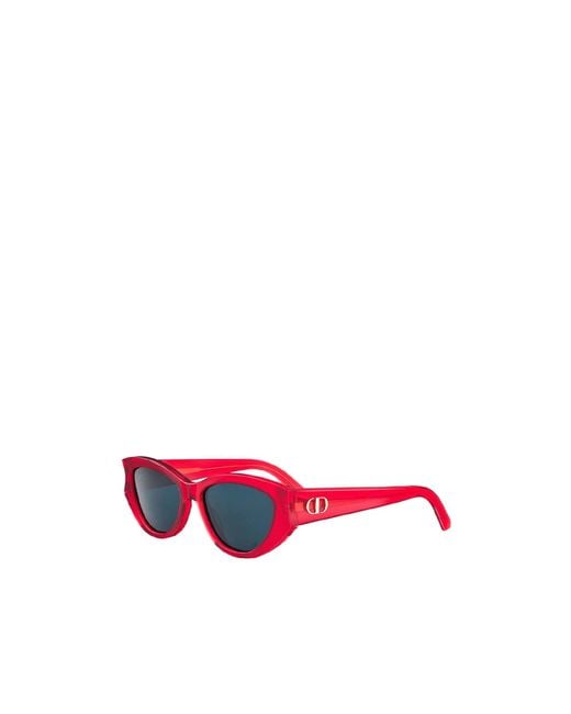 Dior White Full Frame Sunglasses