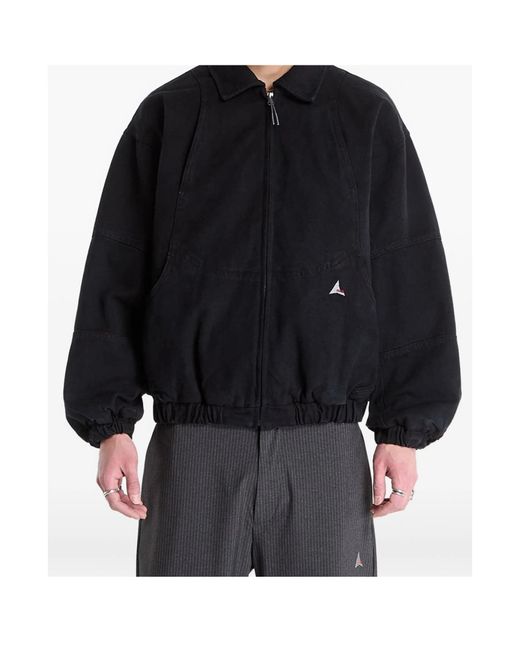 Roa Black Ash Zip Jacket for men