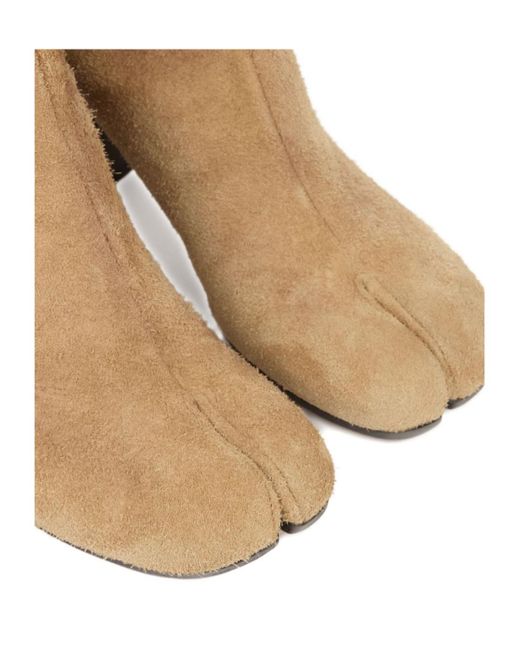 Maison Margiela Natural Tabi Ankle Boots