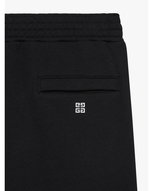 Givenchy Black Logo Printed Joggers for men