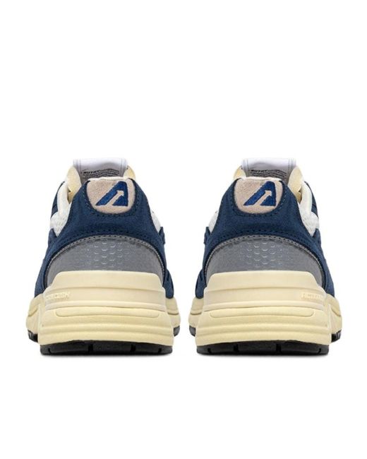 Autry Blue Hyperway Low-Top Sneakers for men