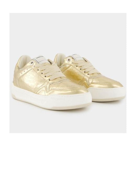 Zadig & Voltaire Natural Low-Top Wings Trainers