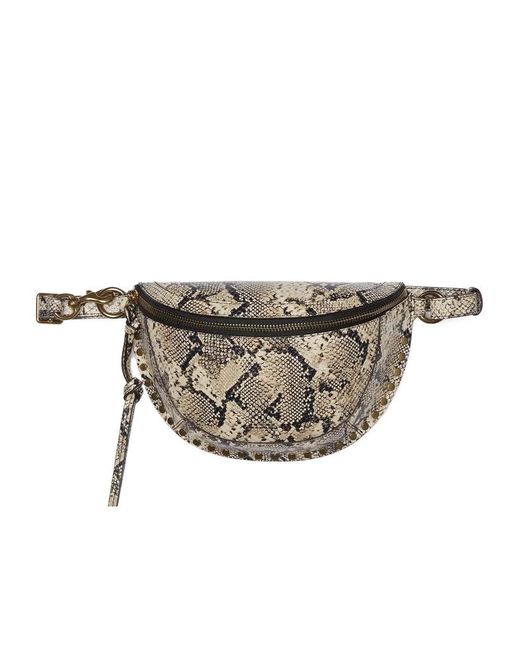 Isabel Marant White Skano Printed Belt Bag