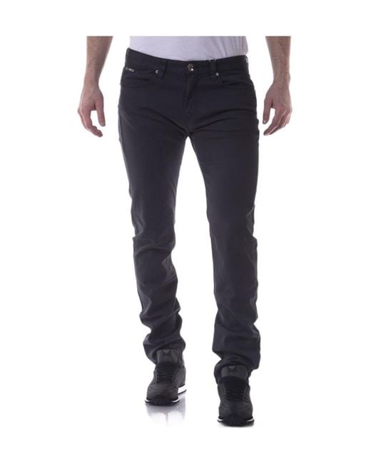 Armani Collezioni Blue Logo Jeans for men