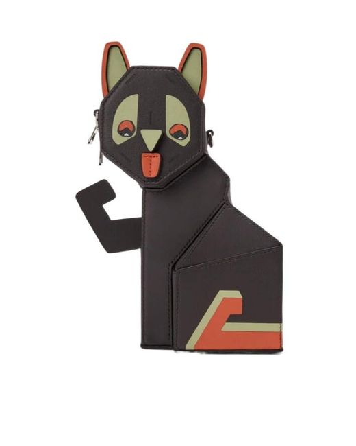 Loewe Black X Louis Wain Shoulder Bag