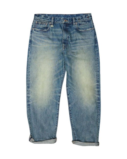 R13 Blue Belt Loop Jeans