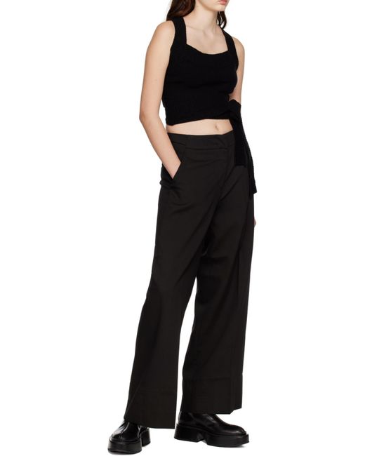 Holzweiler Black Square Collar Short Sling