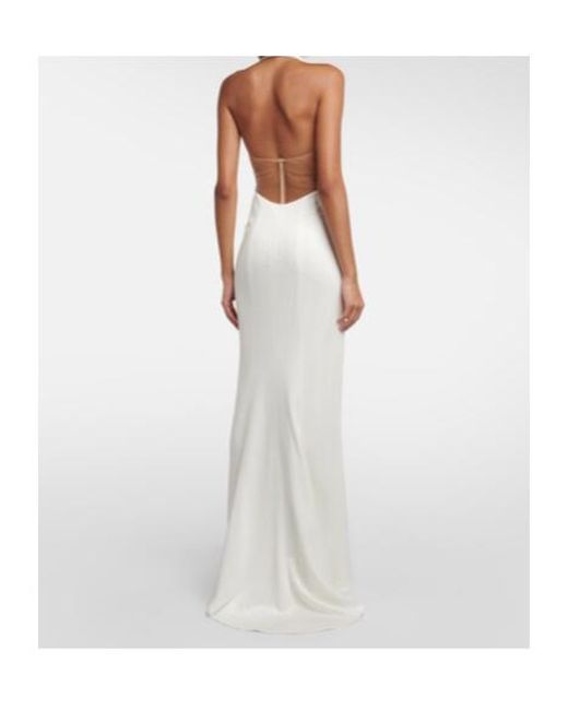 Galvan White Bridal Hebredes Gown