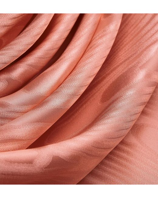 Dior Pink Mid-Length Asymmetrical Dress