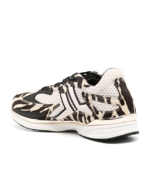 Lanvin Multicolor Laced Sneakers