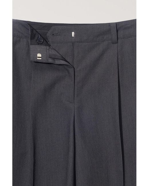 DUNST Black Belt Loop Shorts