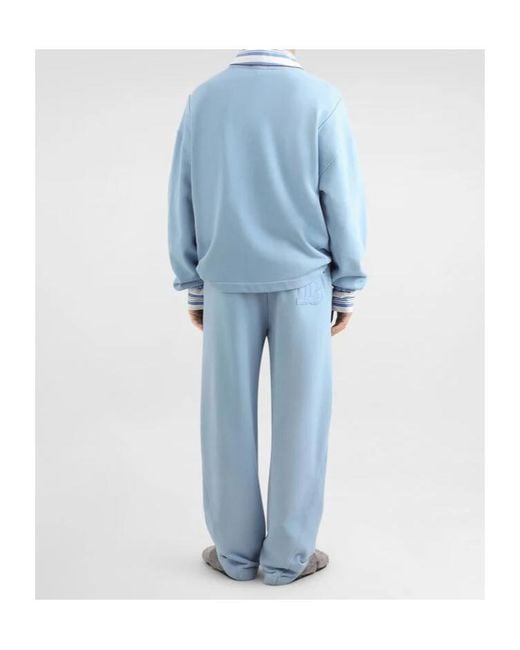 Dolce & Gabbana Blue Logo Sweatshirt for men