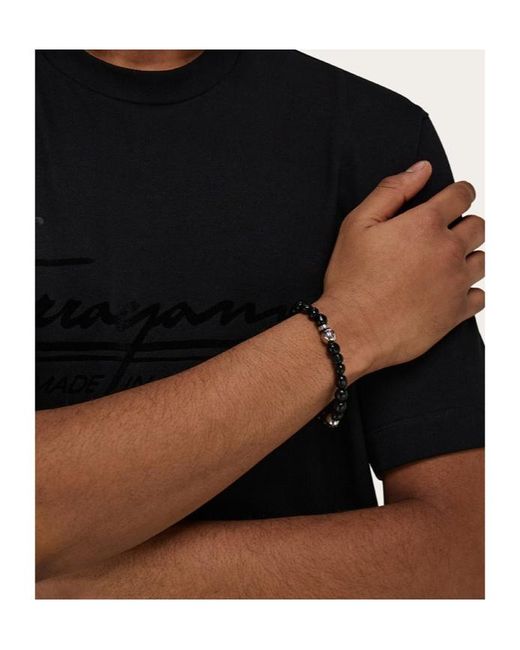 Ferragamo Multicolor Ferragamo Baroque Beads Bracelet for men