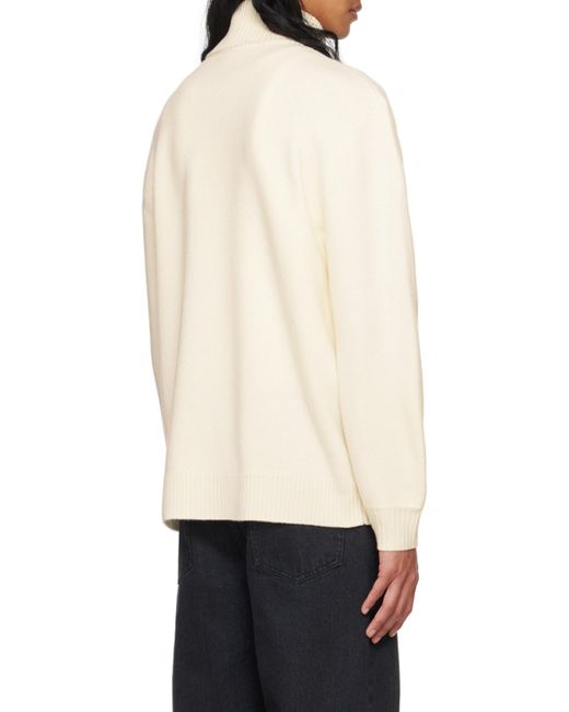 A.P.C. Gray Walter Roll-Neck Jumper for men