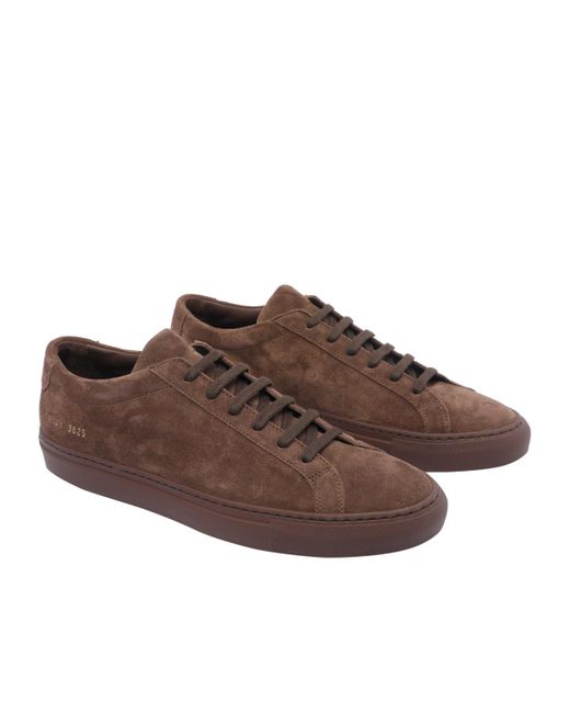 Common Projects Brown Achilles Low Trainers for men