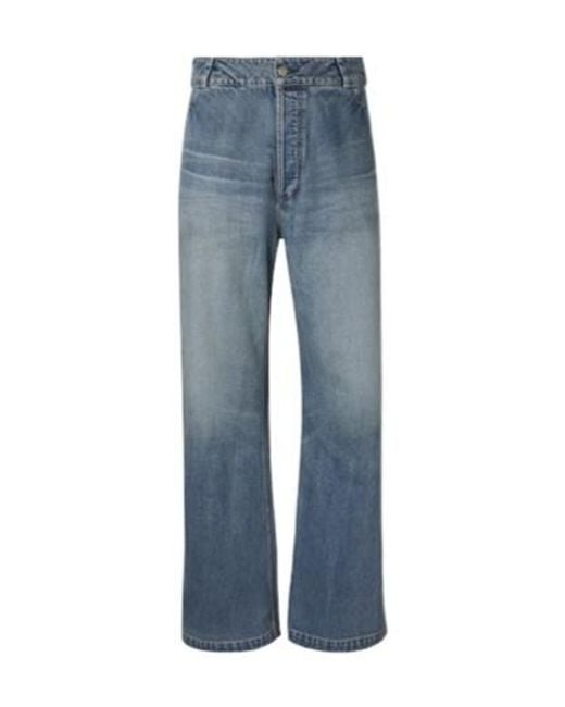 Fear Of God Blue Utility Straight Jeans for men