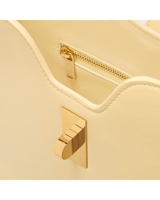 Céline White Small Camille 16 Soft Bag