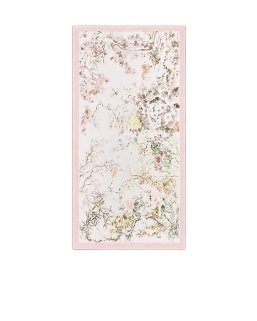 Dior White Maxi Saisons Printemps-Été-Automne-Hiver Stole