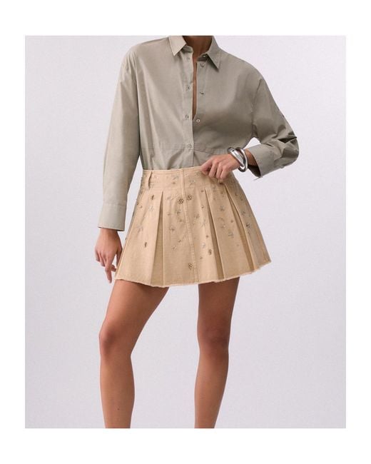 Liu Jo Natural Poplin Shirt