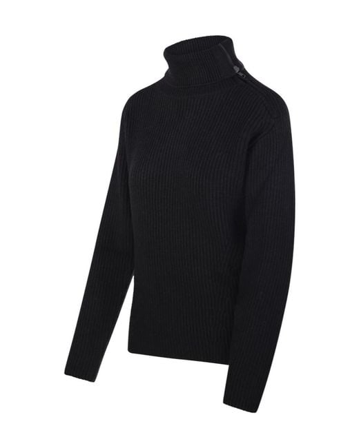 P.A.R.O.S.H. Blue Turtleneck Knit Sweater