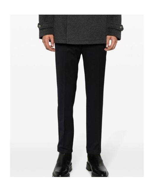 PT01 Blue Pt Torino Slim Fit Pants for men