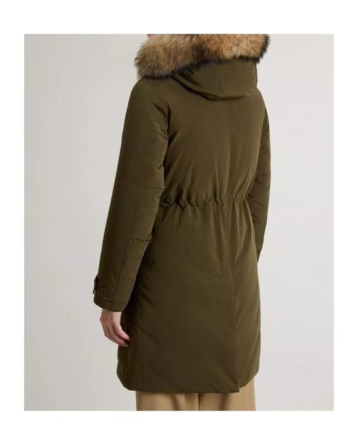Woolrich Green Parkas