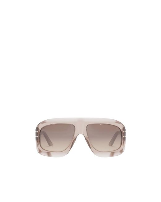 Dior Pink Logo Sunglasses