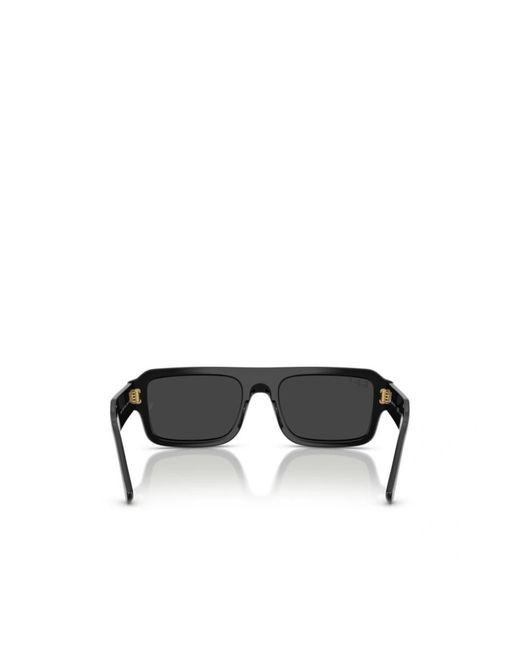 Ray-Ban Black Geometric Frame Sunglasses for men