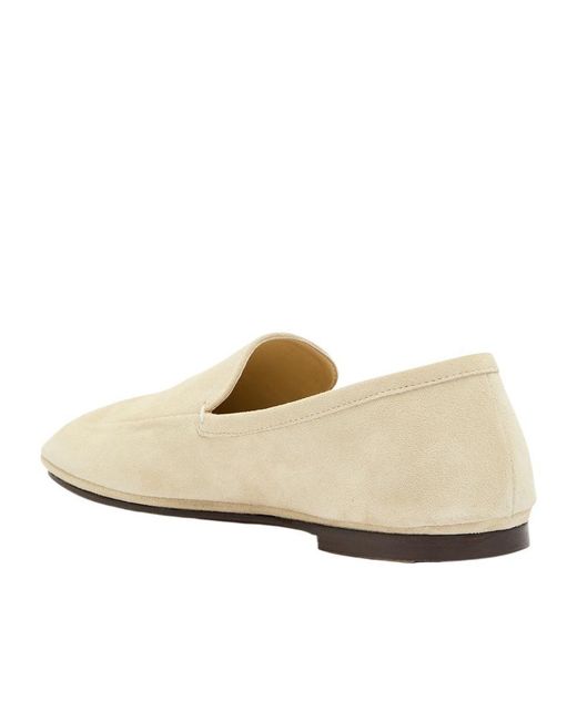 Lemaire Natural Suede Loafers