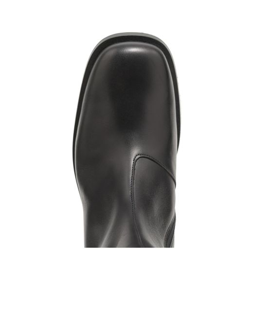 Our Legacy Black Square Toe Boots for men