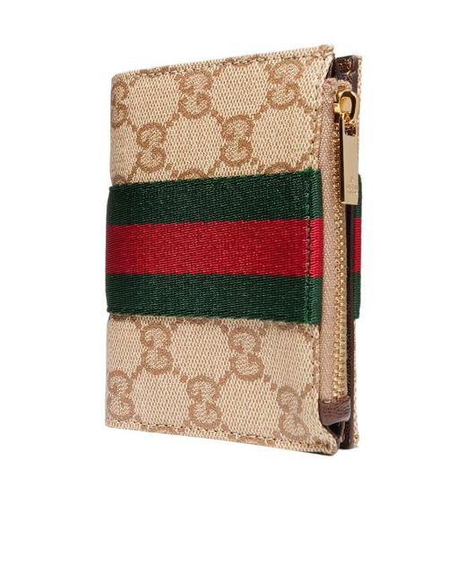 Gucci Multicolor Small Wallet With Web