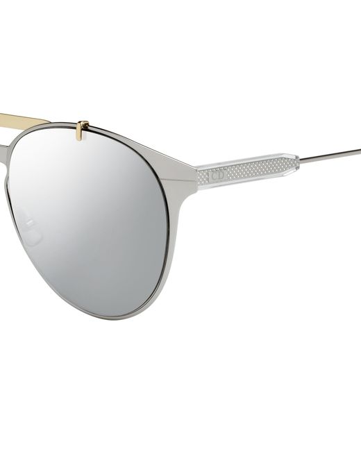 Dior White Logo Sunglasses