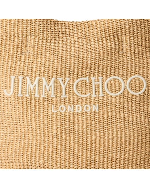 Jimmy Choo Natural Simple Straw Bag