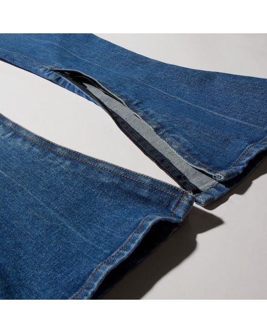 Gucci Blue Fitted Stretch Jeans